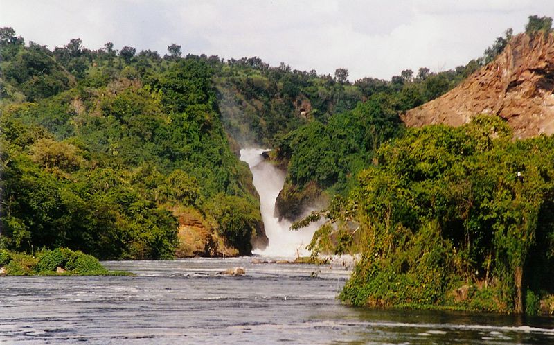 Uganda Wildlife Safaris — View of the Murchison Falls.
