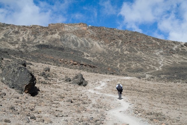 Facts about mount kilimanjaro — mweka route to barafu huts.