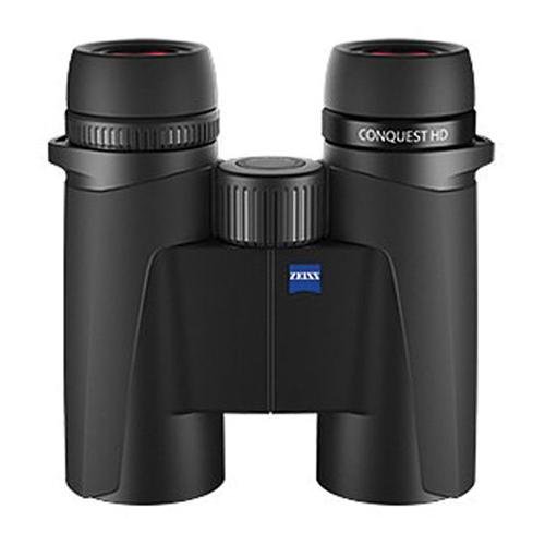 Safari Binoculars Review — Front View of the Carl Zeiss Conquest HD Binoculars.