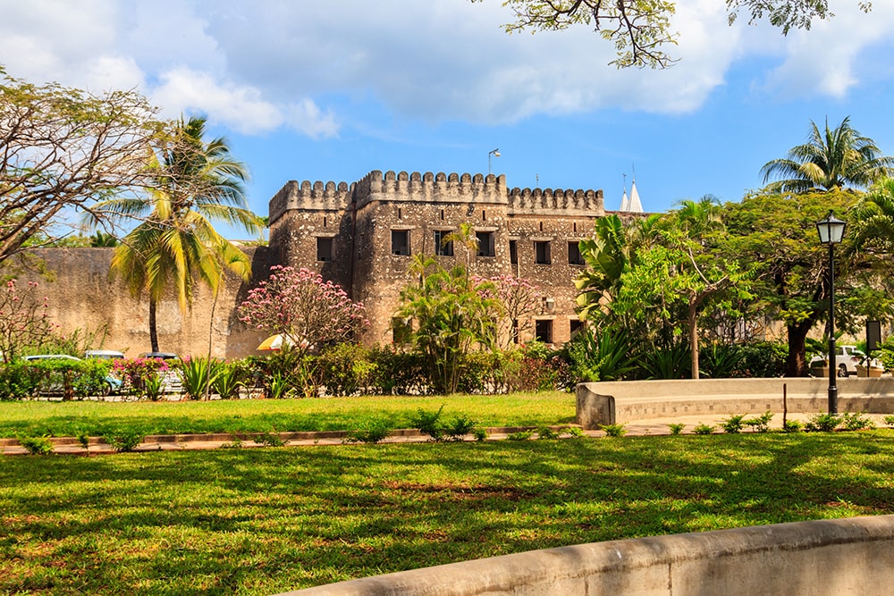 Beach holidays review — old fort, (arab fort), is a fortification located in stone town in zanzibar, tanzania.