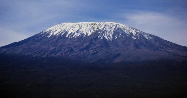 Facts about Mount Kilimanjaro — View of Mount Kilimanjaro in Tanzania.