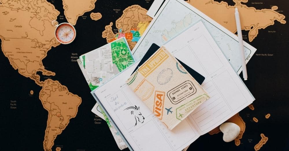 Tips for African Safari — A Passport on Top of a Planner.