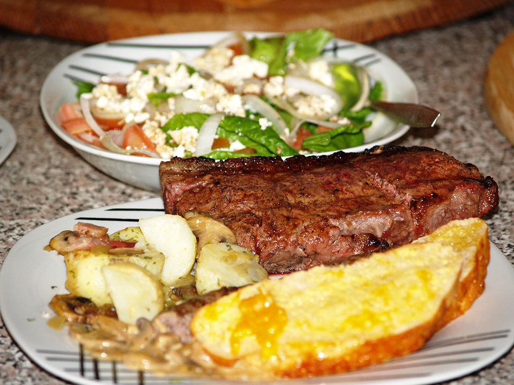 Traditional Foods of South Africa — Typical Braai Foods Dish.