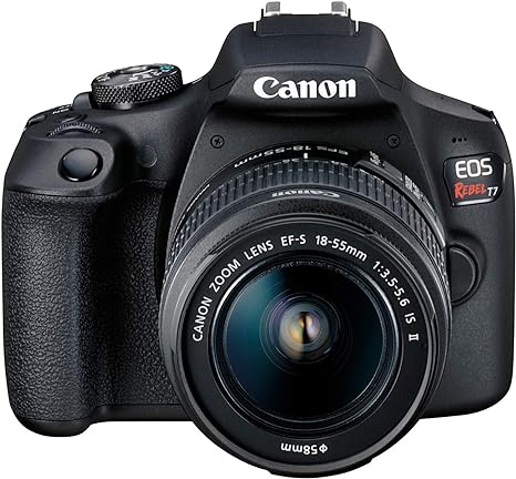 Canon eos rebel t7 dslr camera, best camera for beginners in wildlife photography